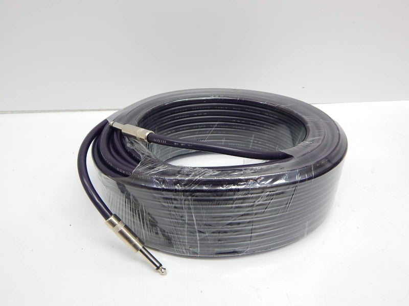 Yoico Pro 100 Feet 12AWG 1/4" to 1/4" Speaker Cable - Heavy Duty 100ft 12 Gauge Speaker Wire Cord for Audio Amplifier - Single - Image 1